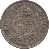 1937 CROWN ( VF ) 9 - Crown - Cambridgeshire Coins