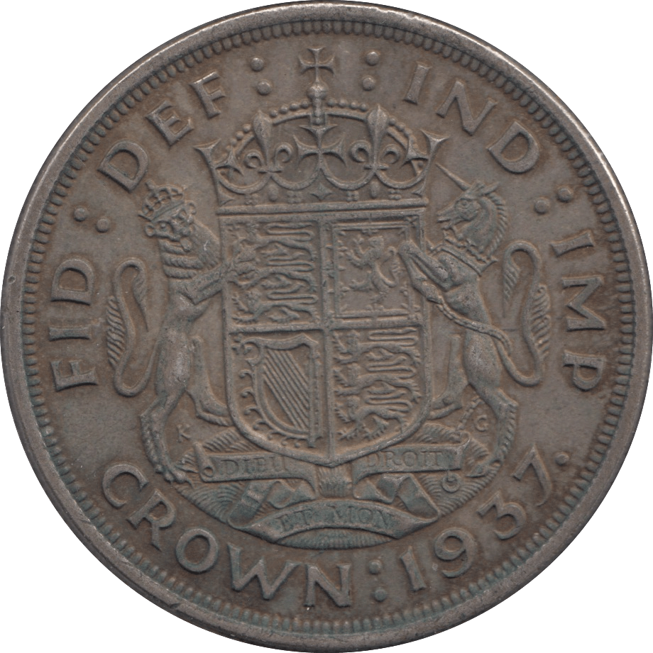 1937 CROWN ( VF ) - CROWN - Cambridgeshire Coins