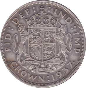 1937 CROWN ( VF ) D - Crown - Cambridgeshire Coins