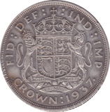 1937 CROWN ( VF ) D - Crown - Cambridgeshire Coins