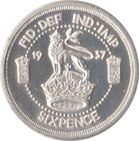 1937 FANTASY SIXPENCE EDWARD VIII - WORLD COINS - Cambridgeshire Coins