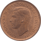 1937 FARTHING ( UNC ) B - Farthing - Cambridgeshire Coins