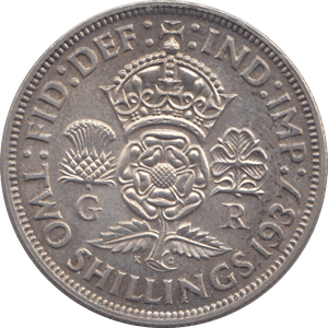 1937 FLORIN ( AUNC ) - FLORIN - Cambridgeshire Coins