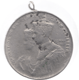 1937 GEORGE VI CORONATION MEDALLION - MEDALLIONS - Cambridgeshire Coins