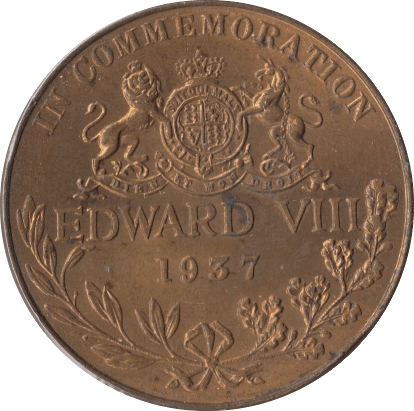 1937 GEORGE VI CROWNED MEDALLION - MEDALS & MEDALLIONS - Cambridgeshire Coins