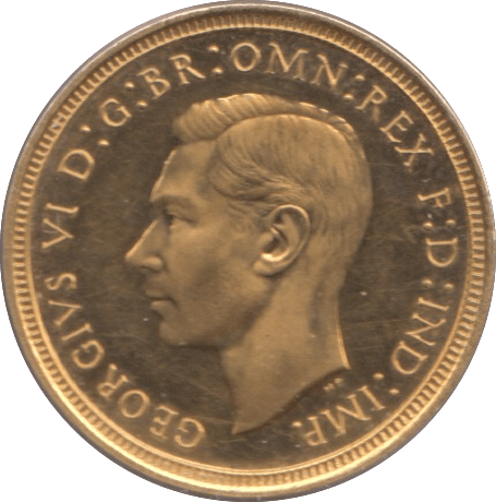 1937 GOLD HALF SOVEREIGN ( PROOF ) - Half Sovereign - Cambridgeshire Coins