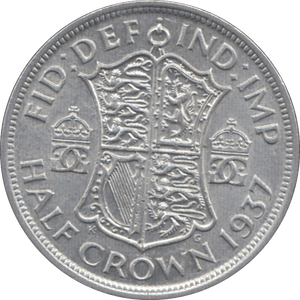1937 HALFCROWN ( BU ) - Halfcrown - Cambridgeshire Coins