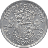 1937 HALFCROWN ( BU ) - Halfcrown - Cambridgeshire Coins