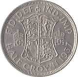 1937 HALFCROWN ( EF ) - Halfcrown - Cambridgeshire Coins