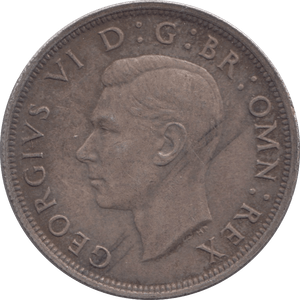 1937 HALFCROWN ( GVF ) - Halfcrown - Cambridgeshire Coins