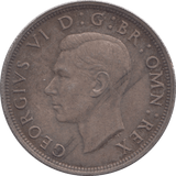 1937 HALFCROWN ( GVF ) - Halfcrown - Cambridgeshire Coins