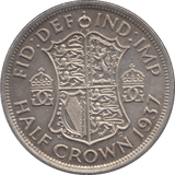 1937 HALFCROWN ( UNC ) 5 - HALFCROWN - Cambridgeshire Coins
