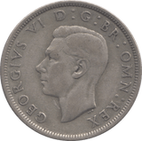1937 HALFCROWN ( VF ) - Halfcrown - Cambridgeshire Coins