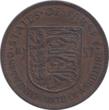1937 HALFPENNY JERSEY - WORLD COIN - Cambridgeshire Coins