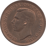 1937 HALFPENNY ( UNC ) 1 - Halfpenny - Cambridgeshire Coins