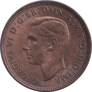 1937 HALFPENNY ( UNC ) - Halfpenny - Cambridgeshire Coins