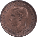 1937 HALFPENNY ( UNC ) - Halfpenny - Cambridgeshire Coins