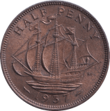 1937 HALFPENNY ( UNC ) - Halfpenny - Cambridgeshire Coins
