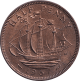 1937 HALFPENNY ( UNC ) - Halfpenny - Cambridgeshire Coins