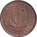 1937 HALFPENNY ( UNC ) - Halfpenny - Cambridgeshire Coins