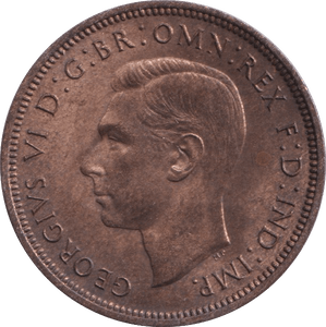 1937 HALFPENNY ( UNC ) - Halfpenny - Cambridgeshire Coins