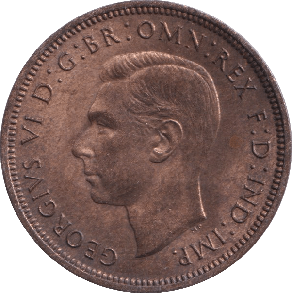 1937 HALFPENNY ( UNC ) - Halfpenny - Cambridgeshire Coins