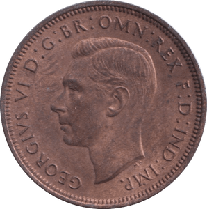1937 HALFPENNY ( UNC ) - Halfpenny - Cambridgeshire Coins