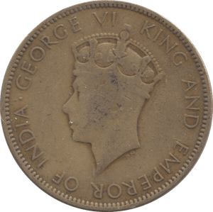 1937 JAMAICA ONE PENNY - WORLD COINS - Cambridgeshire Coins