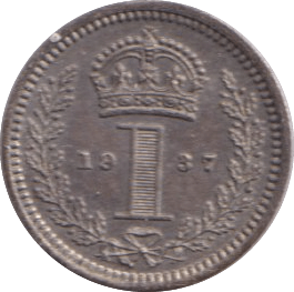 1937 MAUNDY ONE PENNY ( PROOF ) - MAUNDY ONE PENNY - Cambridgeshire Coins