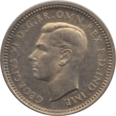 1937 MAUNDY THREEPENCE ( PROOF ) - Maundy Coins - Cambridgeshire Coins