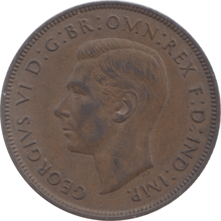 1937 PENNY ( AUNC ) 2 - Penny - Cambridgeshire Coins