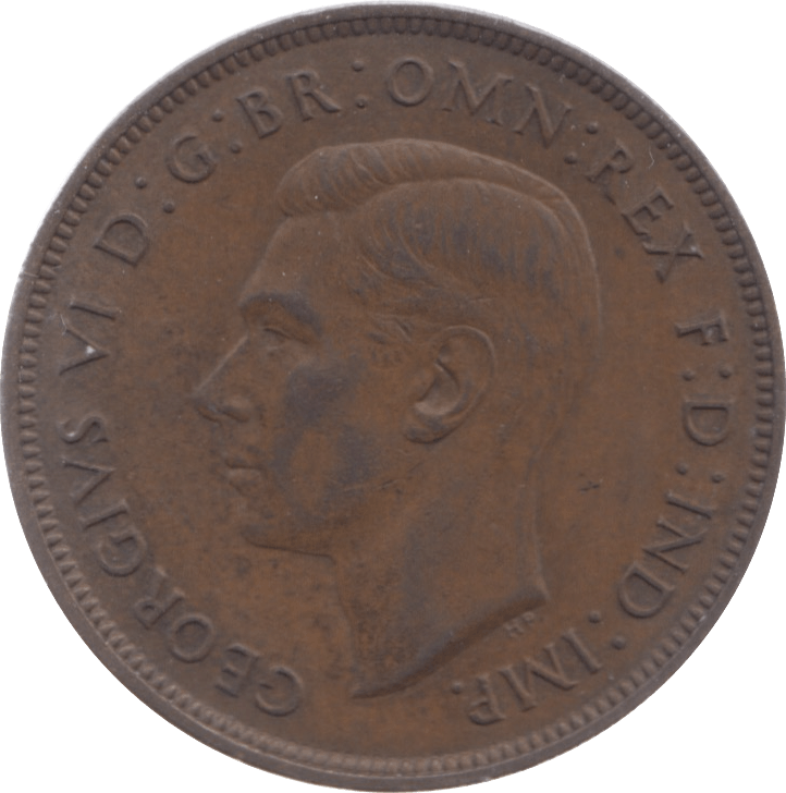 1937 PENNY ( AUNC ) 3 - Penny - Cambridgeshire Coins