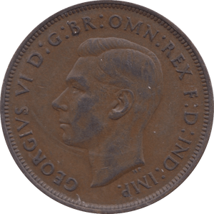 1937 PENNY ( AUNC ) - Penny - Cambridgeshire Coins