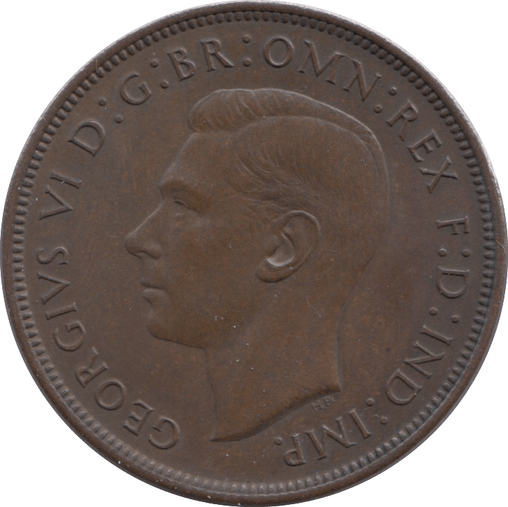 1937 PENNY ( AUNC ) - Penny - Cambridgeshire Coins