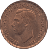1937 PENNY ( BU ) 3 - Penny - Cambridgeshire Coins