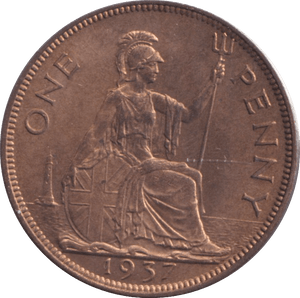 1937 PENNY ( BU ) - Penny - Cambridgeshire Coins