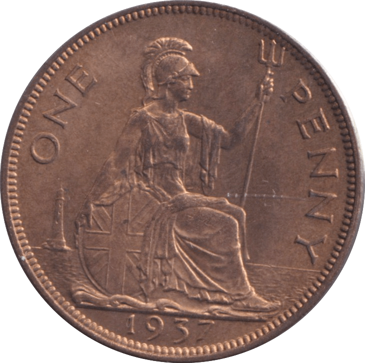 1937 PENNY ( BU ) - Penny - Cambridgeshire Coins