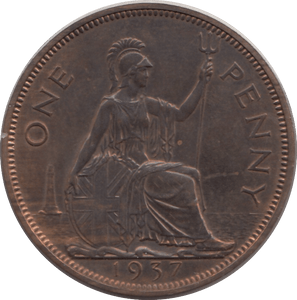 1937 PENNY ( PROOF ) 1 - PENNY - Cambridgeshire Coins