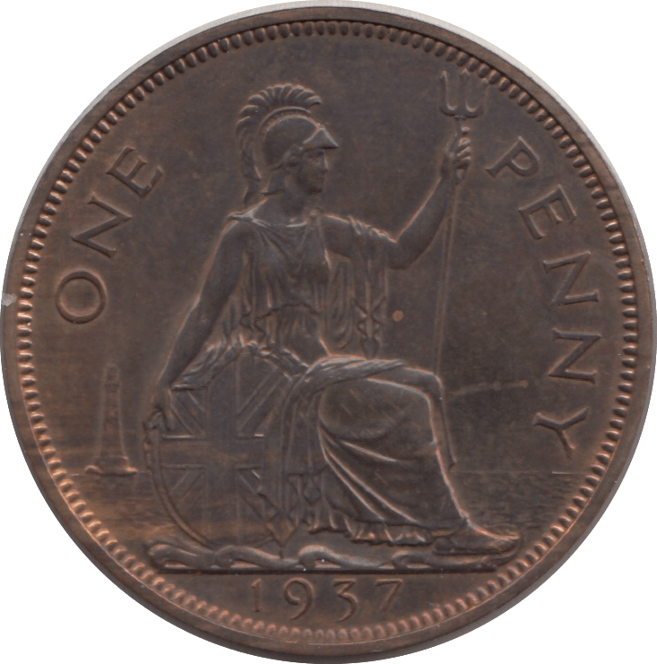 1937 PENNY ( PROOF ) 1 - PENNY - Cambridgeshire Coins