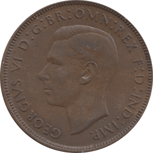 1937 PENNY ( UNC ) 1 - Penny - Cambridgeshire Coins