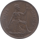1937 PENNY ( UNC ) 2 - Penny - Cambridgeshire Coins