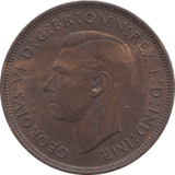 1937 PENNY ( UNC ) 3 - Penny - Cambridgeshire Coins