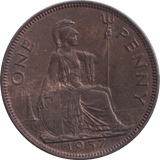 1937 PENNY ( UNC ) - Penny - Cambridgeshire Coins