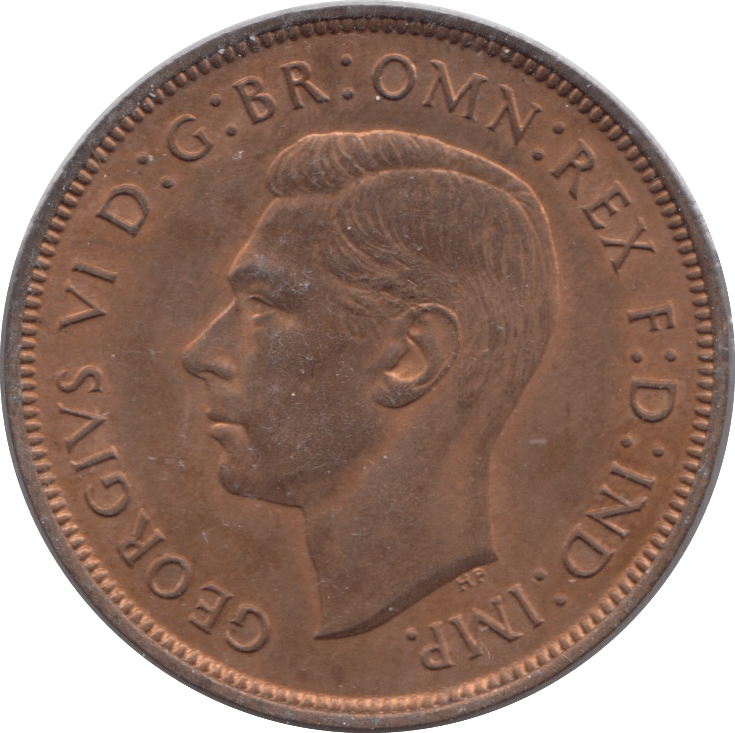 1937 PENNY ( UNC ) - Penny - Cambridgeshire Coins