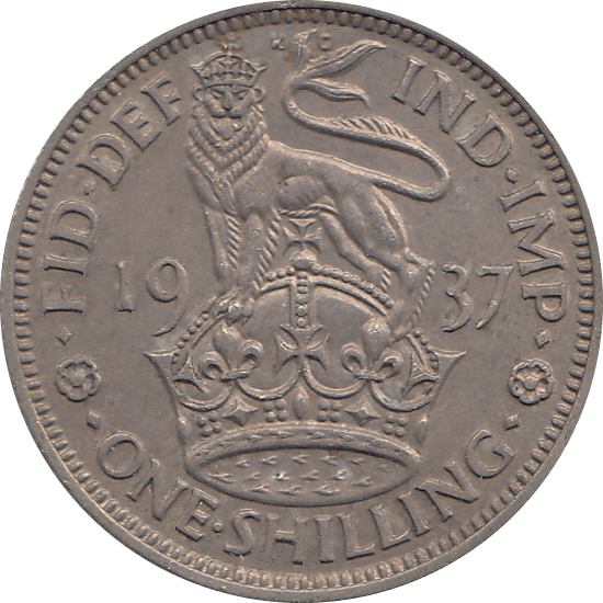 1937 SHILLING ( AUNC ) 4 - Shilling - Cambridgeshire Coins