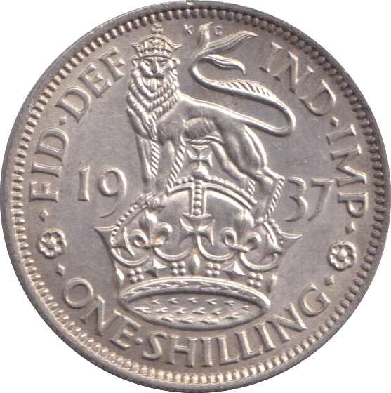 1937 SHILLING ( AUNC ) - Shilling - Cambridgeshire Coins