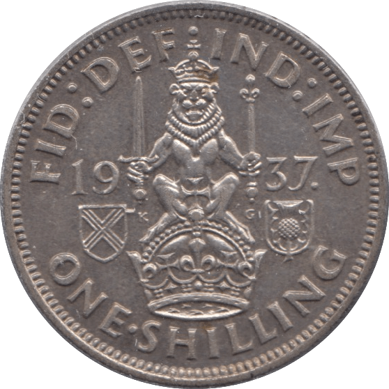 1937 SHILLING ( EF ) - Shilling - Cambridgeshire Coins