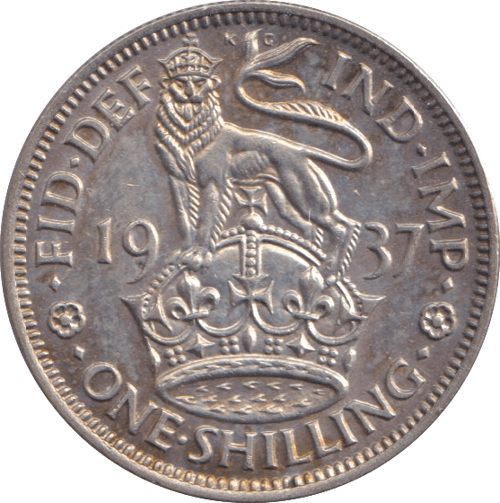 1937 SHILLING ( EF ) - Shilling - Cambridgeshire Coins