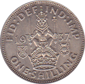 1937 SHILLING ( UNC ) SCOT - Shilling - Cambridgeshire Coins
