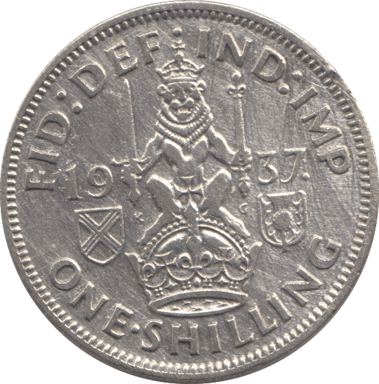 1937 SHILLING ( UNC ) - Shilling - Cambridgeshire Coins